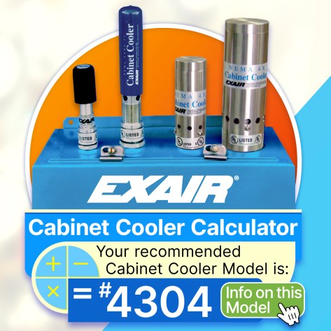 EXAIR’s New Cabinet Cooler® System Calculator