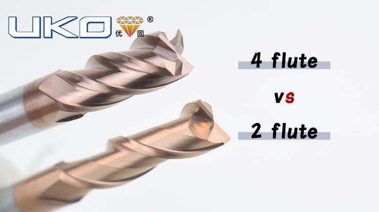 What is the difference between a 2 flute and 4 flute end mill? UKO Blog