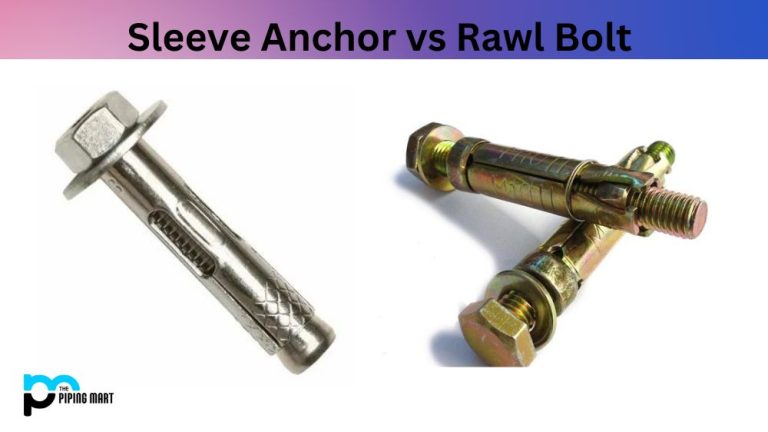 Sleeve Anchor vs Rawl Bolt – What's the Difference