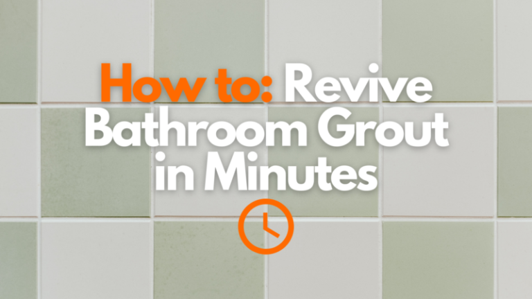 How to revive your bathroom grout – Blog